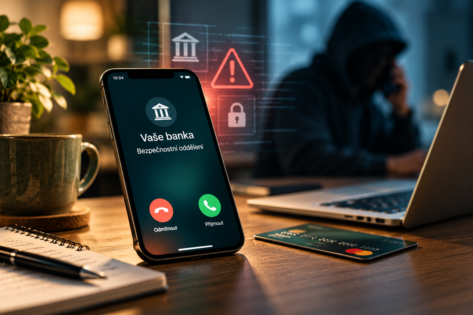 Podvodné telefonáty z banky – když na druhém konci není banka