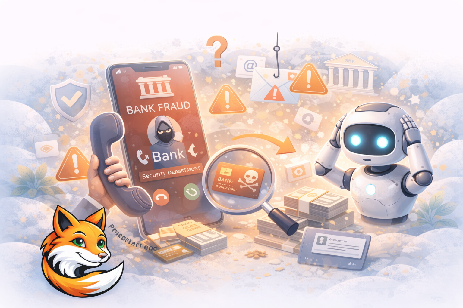 Podvodný telefonát z banky: když vám volá „bezpečnostní oddělení"